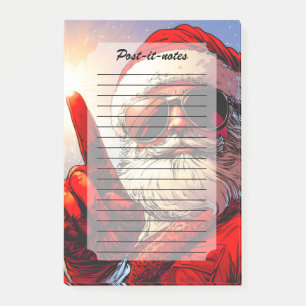 Post-it® Saint Jolly Père Noël Divine Glow