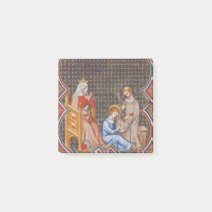 Post-it® Saint Louis IX de France Protecteur des Rois Art