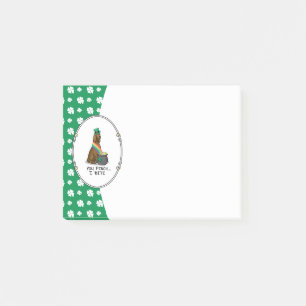 Post-it® Saint Patrick's Day Irlandais Setter Dog (rouge 1)