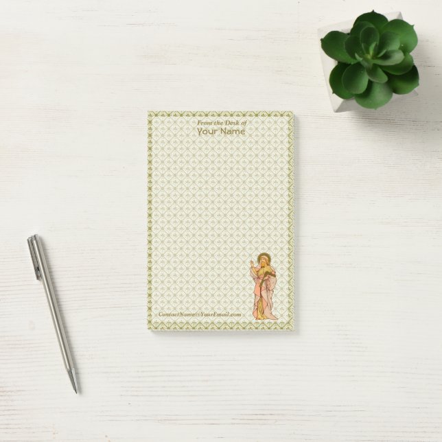 Post-it® Saint Thomas l'Apôtre (RLS 18, Style 2) 4"x6" (Bureau)