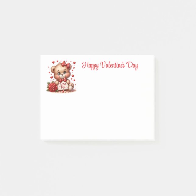 Post-it® Saint-Valentin  (Devant)