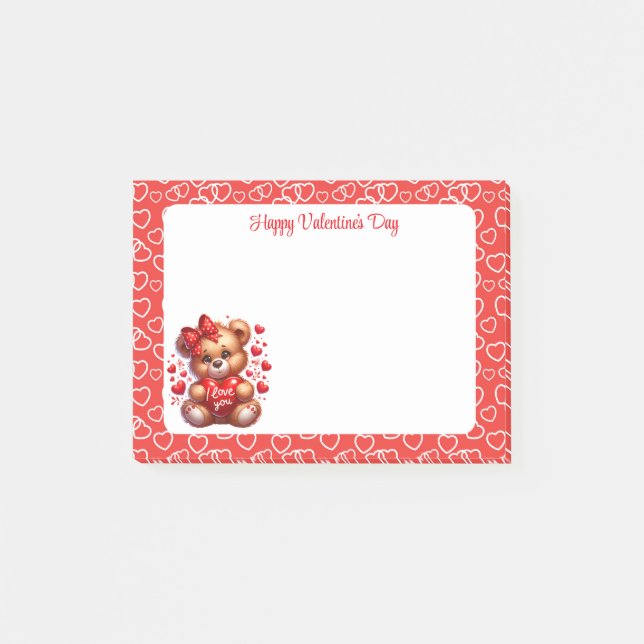 Post-it® Saint-Valentin  (Devant)