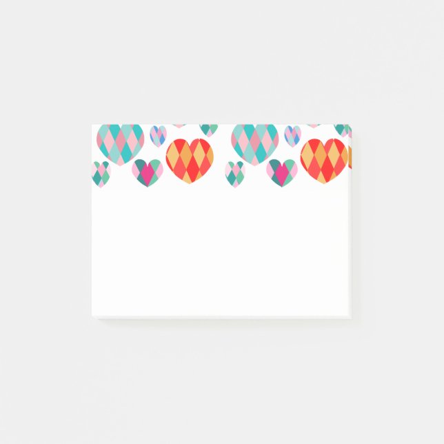 Post-it® Saint Valentin Art déco (Devant)