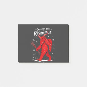 Post-it® Salutation de Krampus Noël