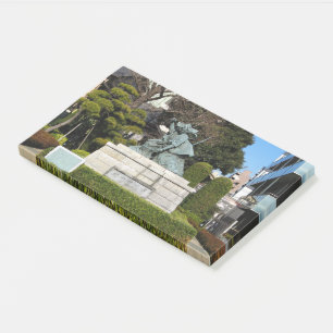 Post-it® Samurai Kamakura Gongoro Kagemasa Kabuki Statue