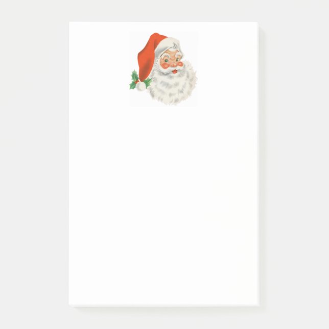 Post-it® Santa Claus rétro vintage (Devant)