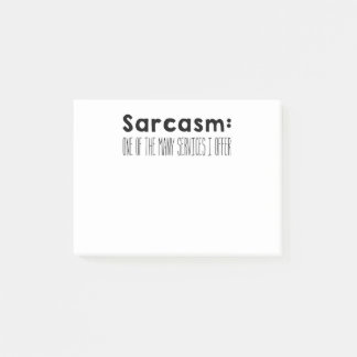 Post-it® sarcasm