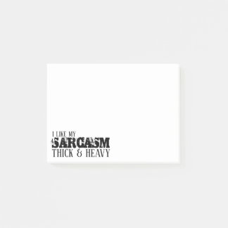 Post-it® Sarcasme épais et lourd