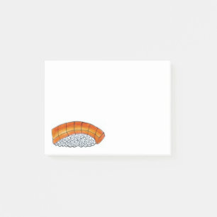 Post-it® Saumon Nigiri Sushi Poisson Japonais Nourriture Po