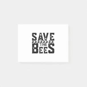 Post-it® Sauvez les abeilles-abeilles-nature-jaune-mignon