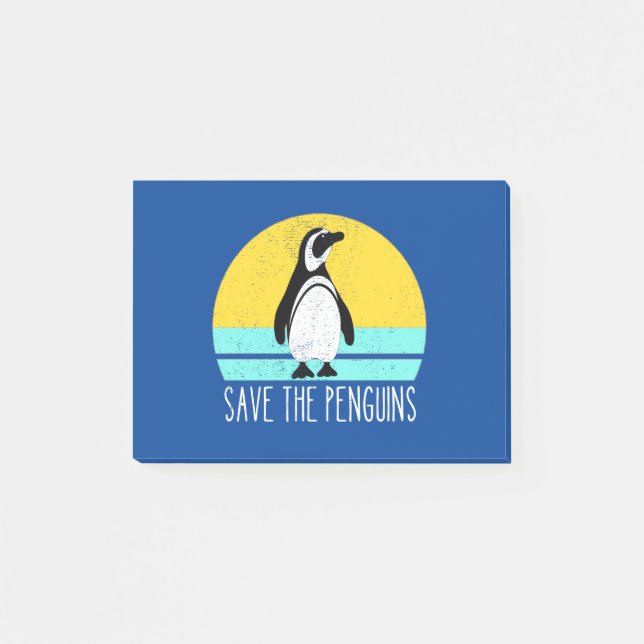 Post-it® Sauvez Les Pingouins (Devant)