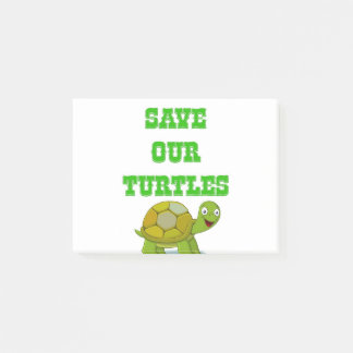 Post-it® Sauvez nos tortues