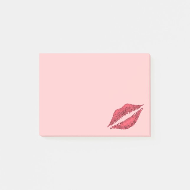 Post-it® Scellé avec un Baiser Post-Son (Devant)