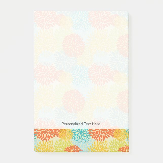 Post-it® Schéma floral 3 (Devant)