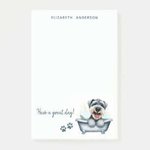 Post-it® Schnauzer Chien Personnalisé