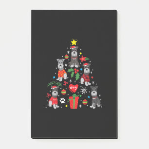 Post-it® Schnauzer Christmas Tree Ornement Funny Pet Dog