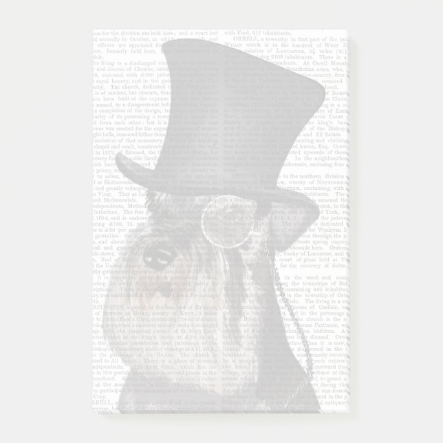 Post-it® Schnauzer, Hound officiel et Casquette (Devant)