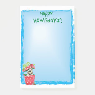 Post-it® Schnauzer standard heureux de Howlidays