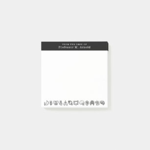 Post-it® Science de l'anatomie humaine moderne Croquis pers