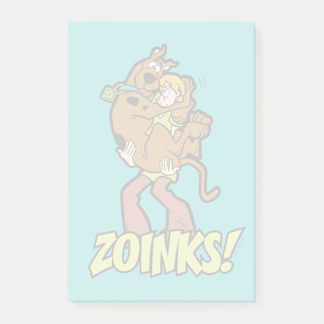 Post-it® Scooby-Doo et Shaggy Zoinks! (Devant)
