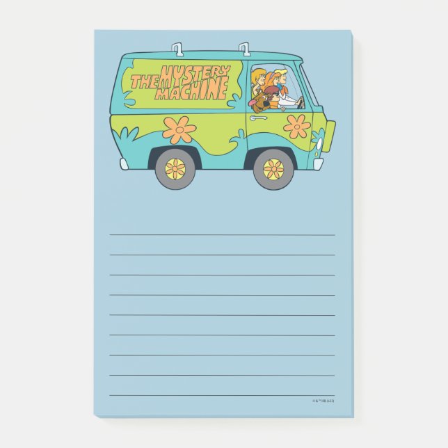 Post-it® Scooby-Doo | La Machine Mystère (Devant)