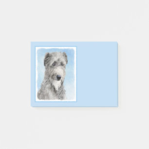 Post-it® Scottish Deerhound Peinture - Cute Original Chien