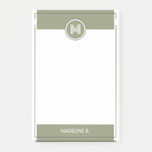 Post-it® Script de typographie minimaliste chic personnalis