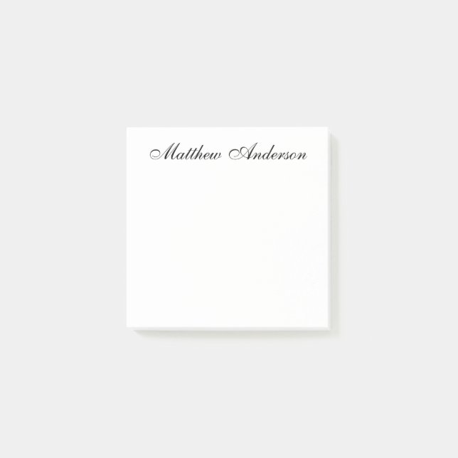 Post-it® Script élégant (Devant)