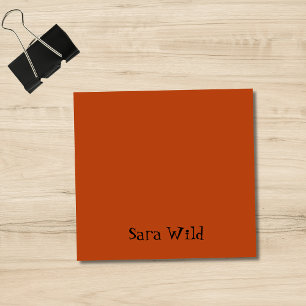 Post-it® Script noir minimaliste professionnel de rouille