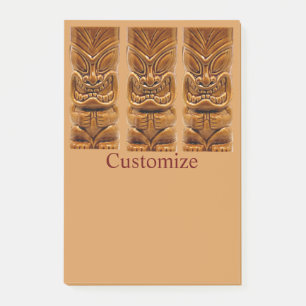 Post-it® Sculpture Gold Tiki Thunder_Cove