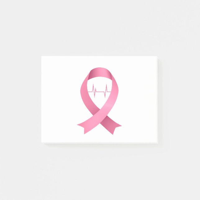 Post-it® Sensibilisation au cancer du sein (Devant)