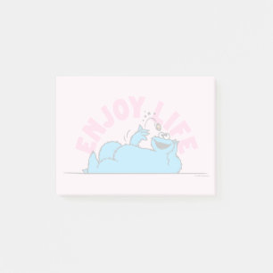 Post-it® Sesame Street   Cookie Monster Profitez de la vie