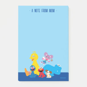 Post-it® Sesame Street   Copains colorés de Sesame Street