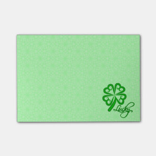 Post-it® Shamrock chanceux