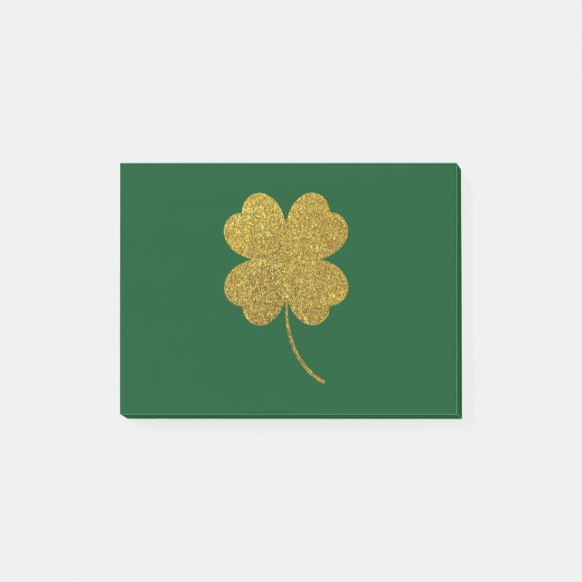 Post-it® Shamrock de la Saint-Patrick (Devant)