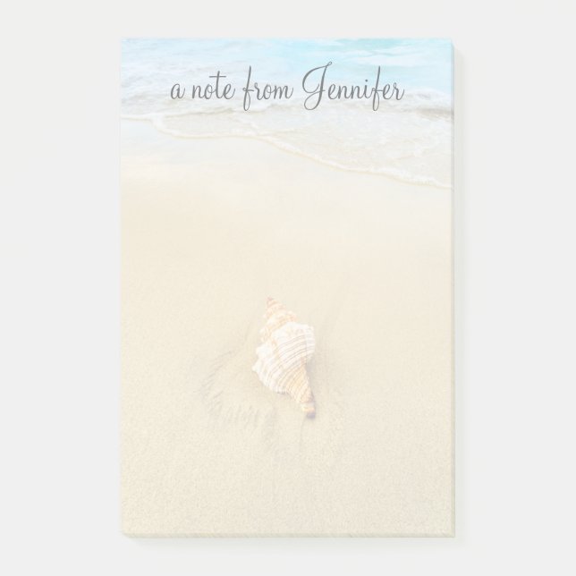 Post-it® Shell sur la plage | Jamaïque (Devant)