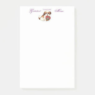 Post-it® Shih Tzu Heart Mom
