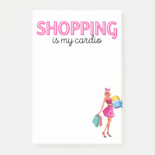 Post-it® Shopping c'est mon Cardio