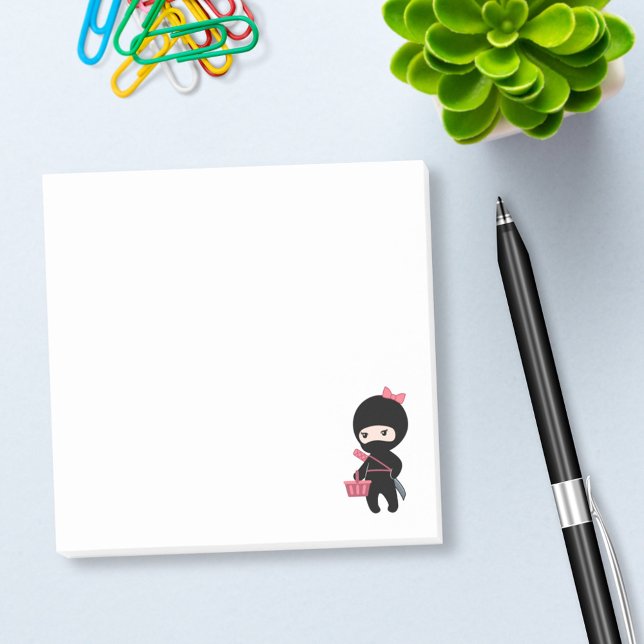 Post-it® Shopping Ninja Girl (Créateur téléchargé)