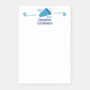 Post-it® Shout Out pour les coordinateurs des opérations