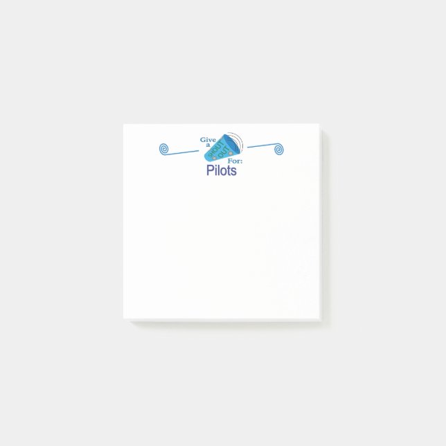 Post-it® Shout Out pour les pilotes (Devant)