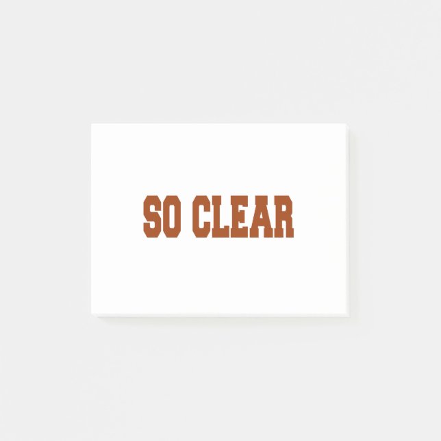 Post-it® si clair (Devant)