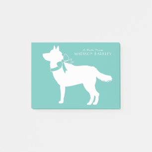 Post-it® Sibérie Husky Chien Chien Chien Chiot Malamut