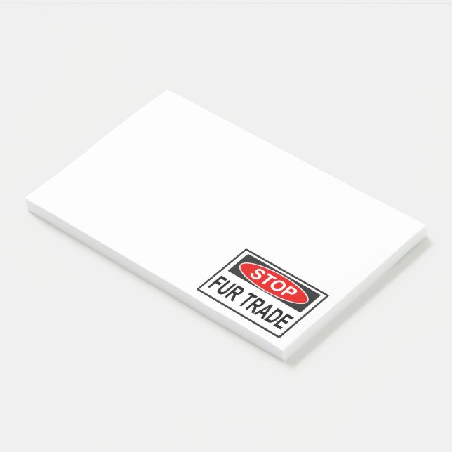 POST-IT® SIGNE COMMERCIAL ARRÊT (Incliné)