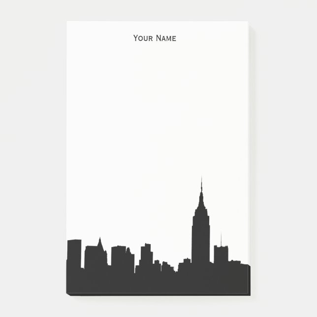 Post-it® Silhouette Skyline NYC (Devant)