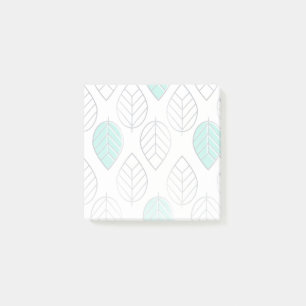 Post-it® Silver & Turquoise Design chic & moderne feuille