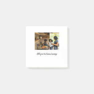 Post-it® simple collage de photos nom famille maman minimal