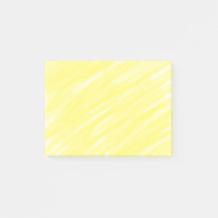 Post-it® simple couleur solide simple personnalisé jaune pa