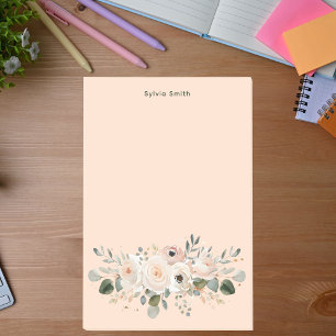 Post-it® Simple Minimal Clean Simple Floral Aquarelle