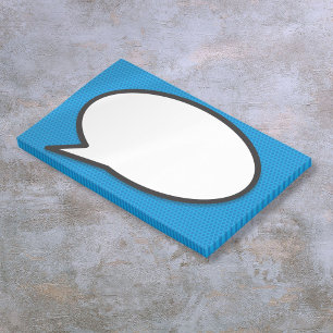Post-it® Simple Moderne Discours amusant Bubble Comédie Liv